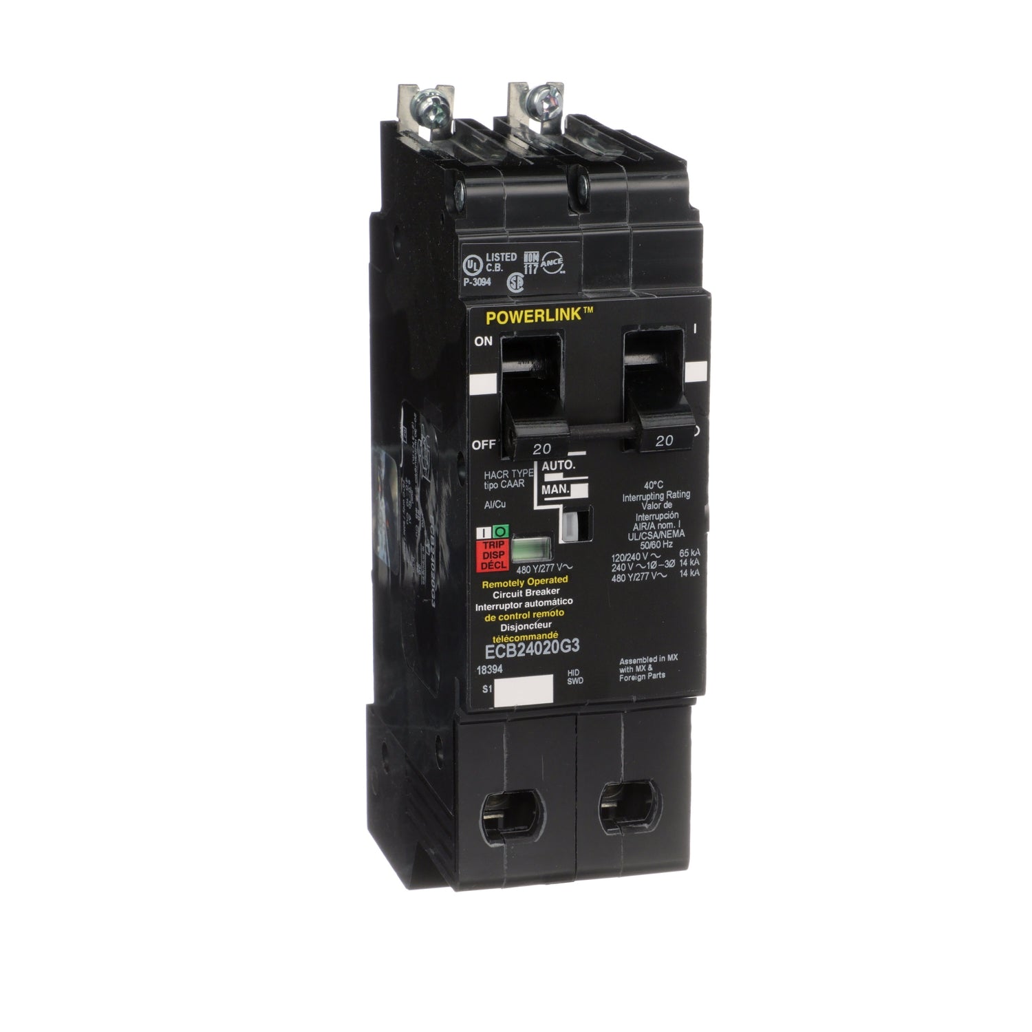 ECB24020G3 | Schneider Electric Circuit Breaker