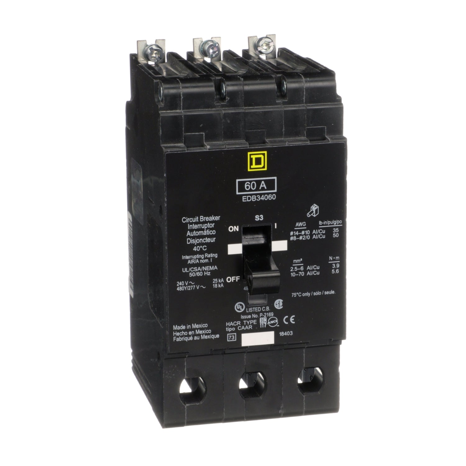 EDB34060 | Schneider Electric Mini Circuit Breaker
