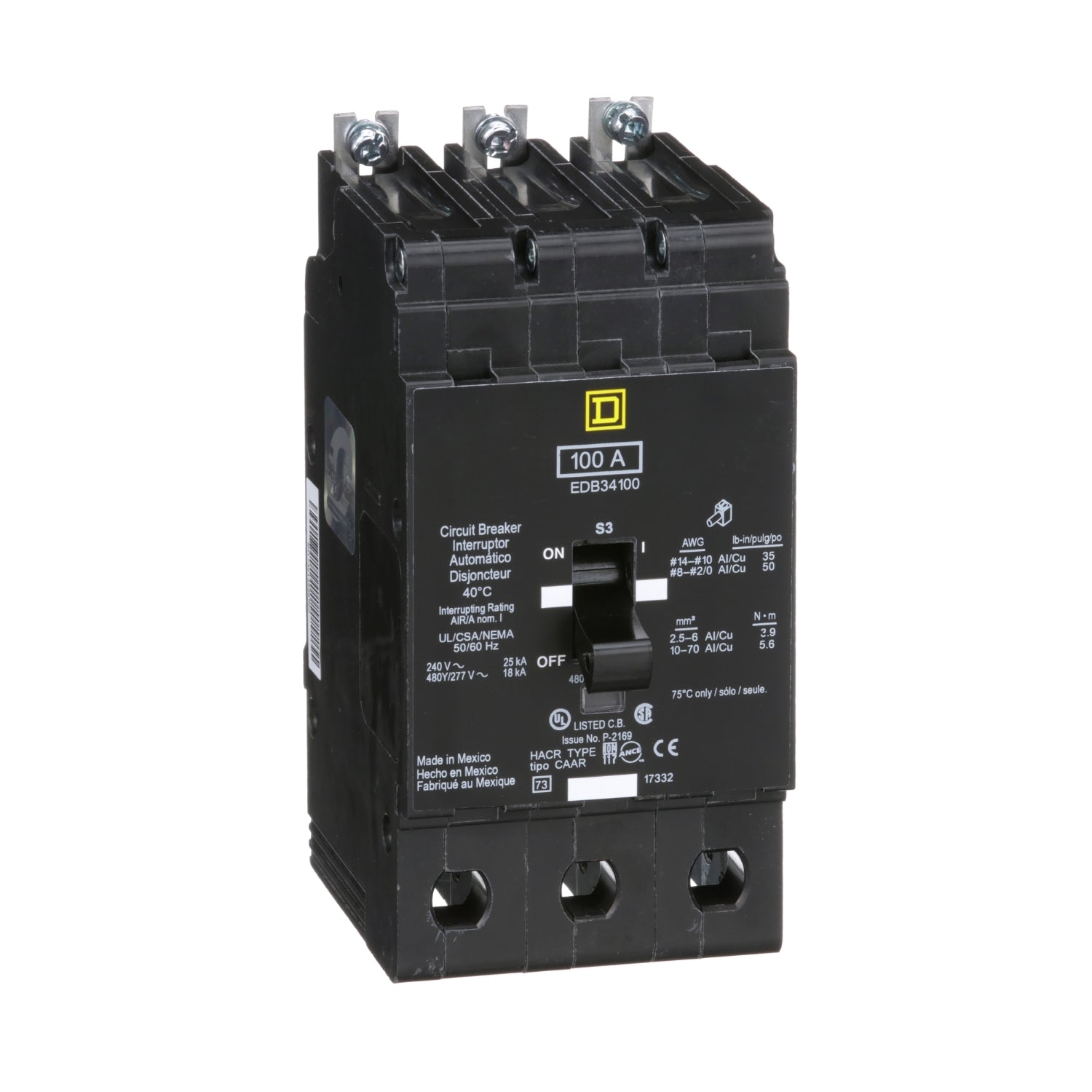 EDB34100 | Schneider Electric Mini Circuit Breaker