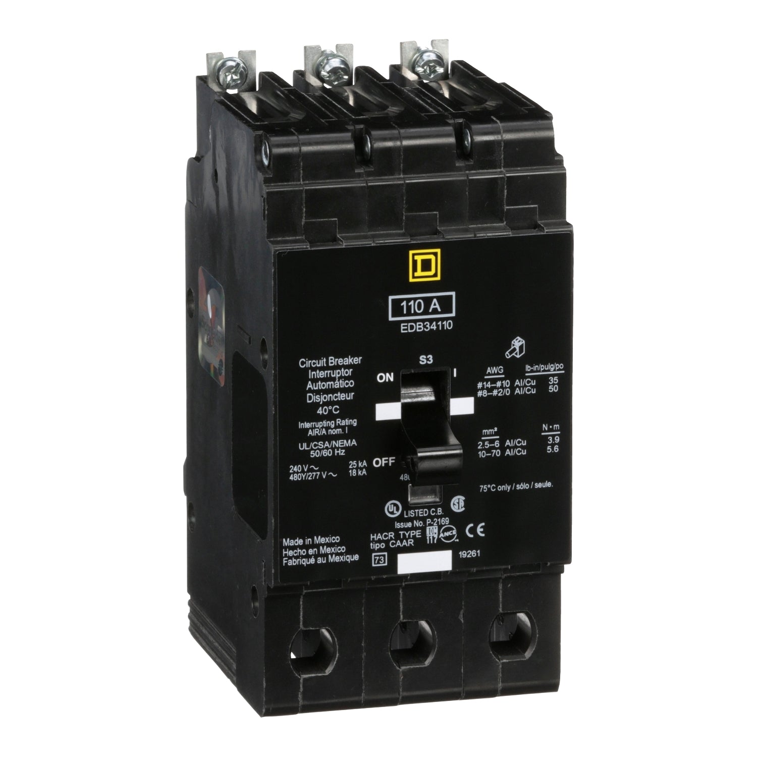 EDB34110 | Schneider Electric Mini Circuit Breaker