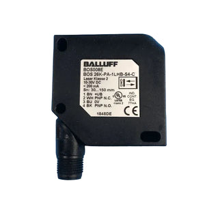 Balluff BOS008E Laser Photoelectric Sensor 30–150 mm Background Suppression