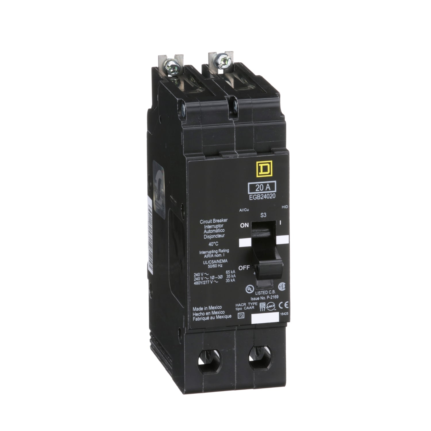 EGB24020 | Schneider Electric Mini Circuit Breaker