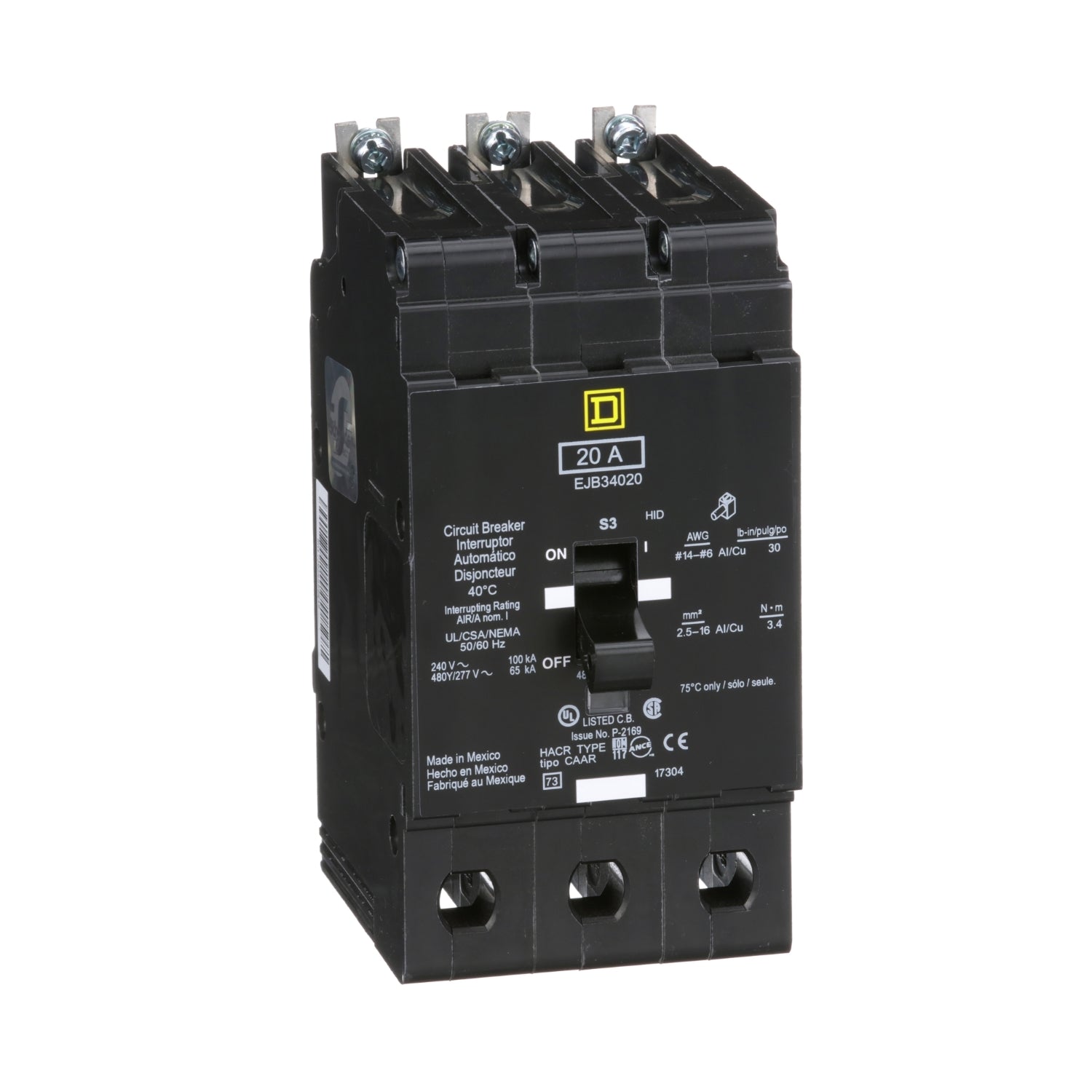 EJB34020 | Schneider Electric Mini Circuit Breaker