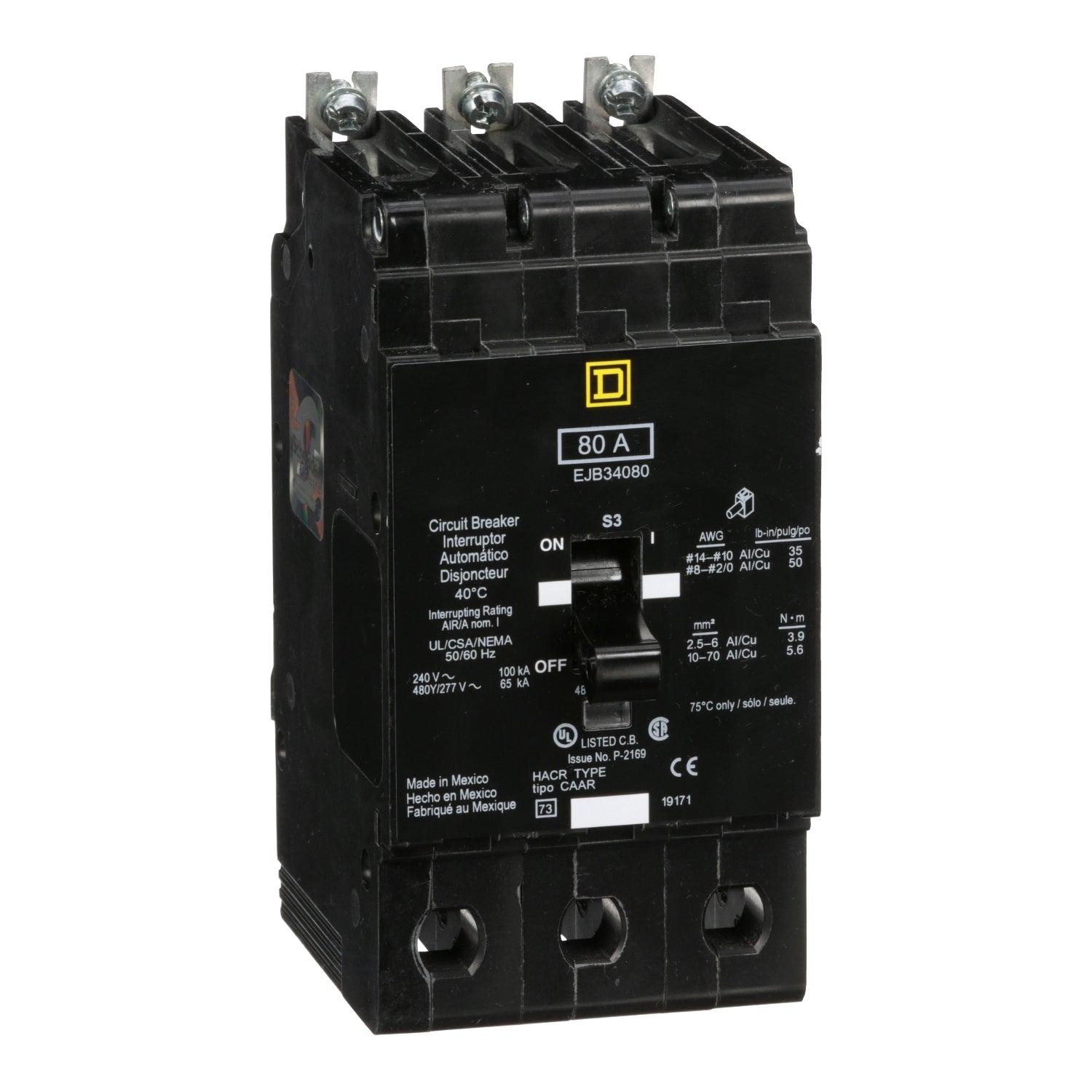 EJB34080 | Schneider Electric Mini Circuit Breaker