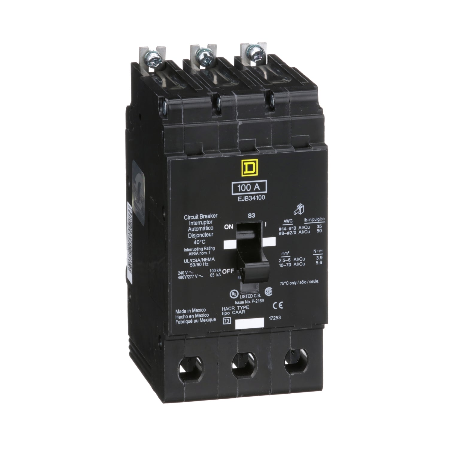 EJB34100 | Schneider Electric Mini Circuit Breaker