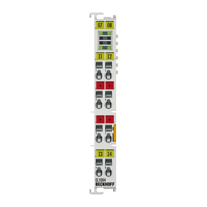 EL1004 | BECKHOFF EtherCAT Terminal, 4-channel digital input, 24 V DC, 3 ms
