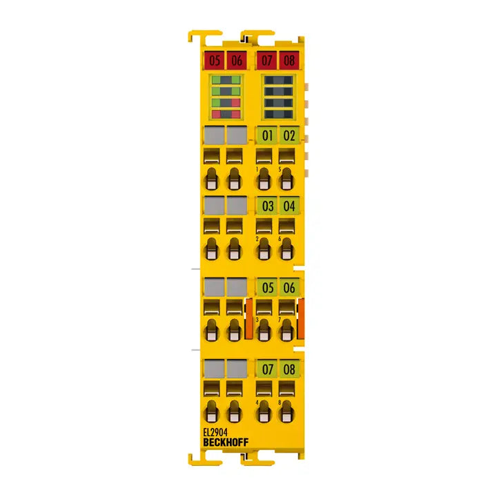 EL2904 | BECKHOFF EtherCAT Terminal, 4-channel digital output, 24 V DC, 0.5 A, TwinSAFE