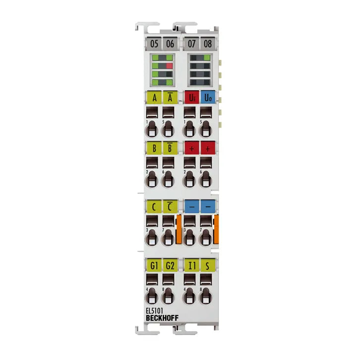 EL5101 | BECKHOFF EtherCAT Terminal, 1-channel encoder interface, incremental, 5 V DC (DIFF RS422, TTL), 1 MHz