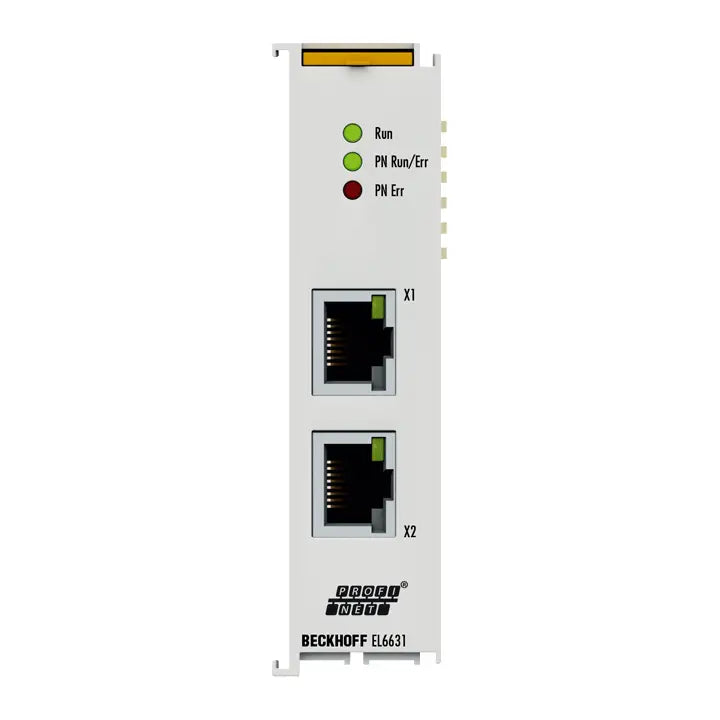 EL6631 | BECKHOFF EtherCAT Terminal, 2-port communication interface, PROFINET RT, controller