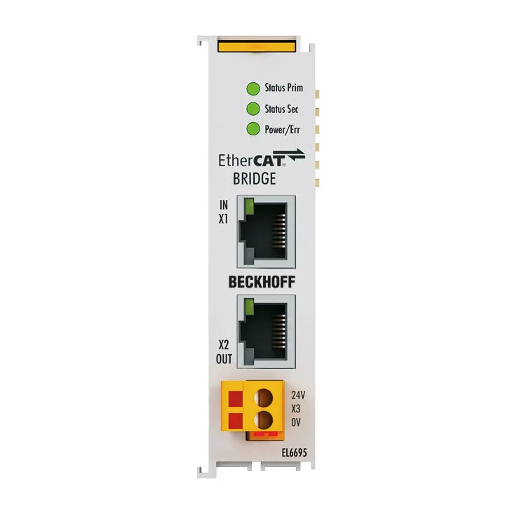 EL6695 | BECKHOFF EtherCAT Terminal, communication interface, EtherCAT bridge, extended functions