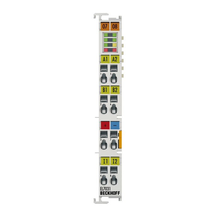 EL7031 | BECKHOFF EtherCAT Terminal, 1-channel motion interface, stepper motor, 24 V DC, 1.5 A