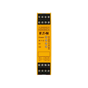 Eaton ESR5-NO-41-24VAC-DC Single-Channel Safety Relay 24VAC/DC with 4 NO and 1 NC Contacts