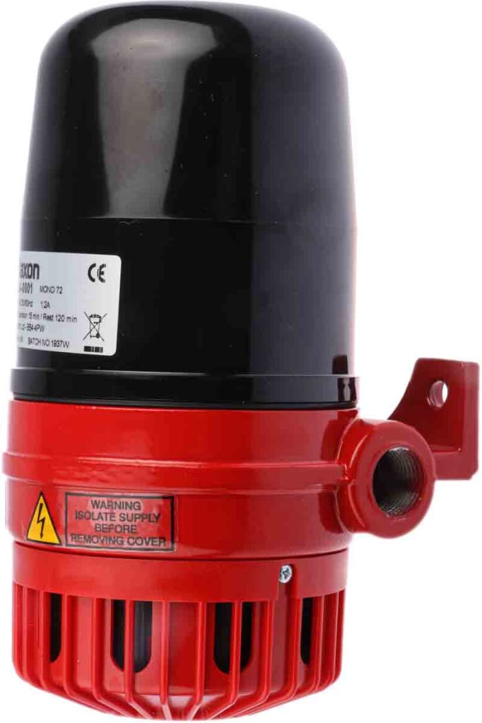 Edwards SLA-0001 Mono 72 Motor-Driven 120 dB Industrial Warning Siren