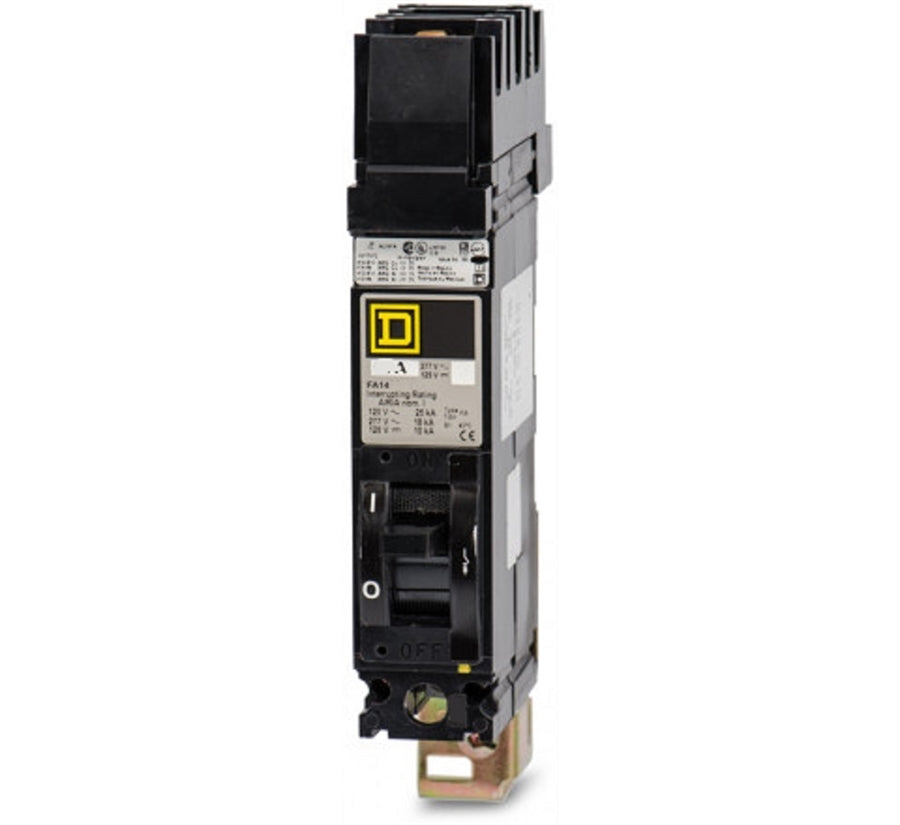 FA14050A | Square D 50A 1-Pole 480Y/277V Thermal Magnetic Molded Case Circuit Breaker