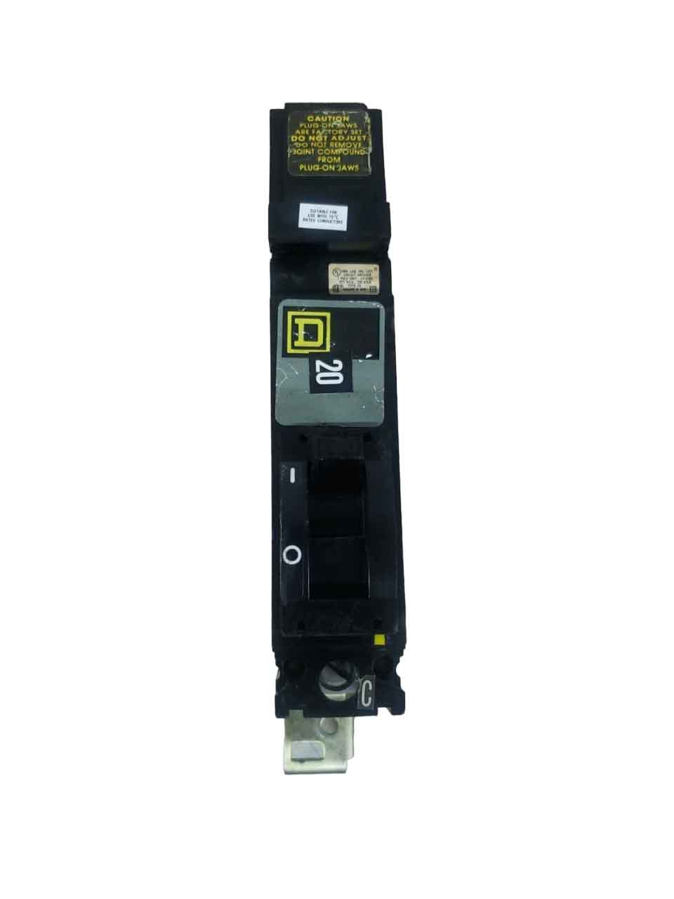 FA14060C | Square D 60A 1-Pole 277V I-Line Thermal Magnetic Molded Case Circuit Breaker
