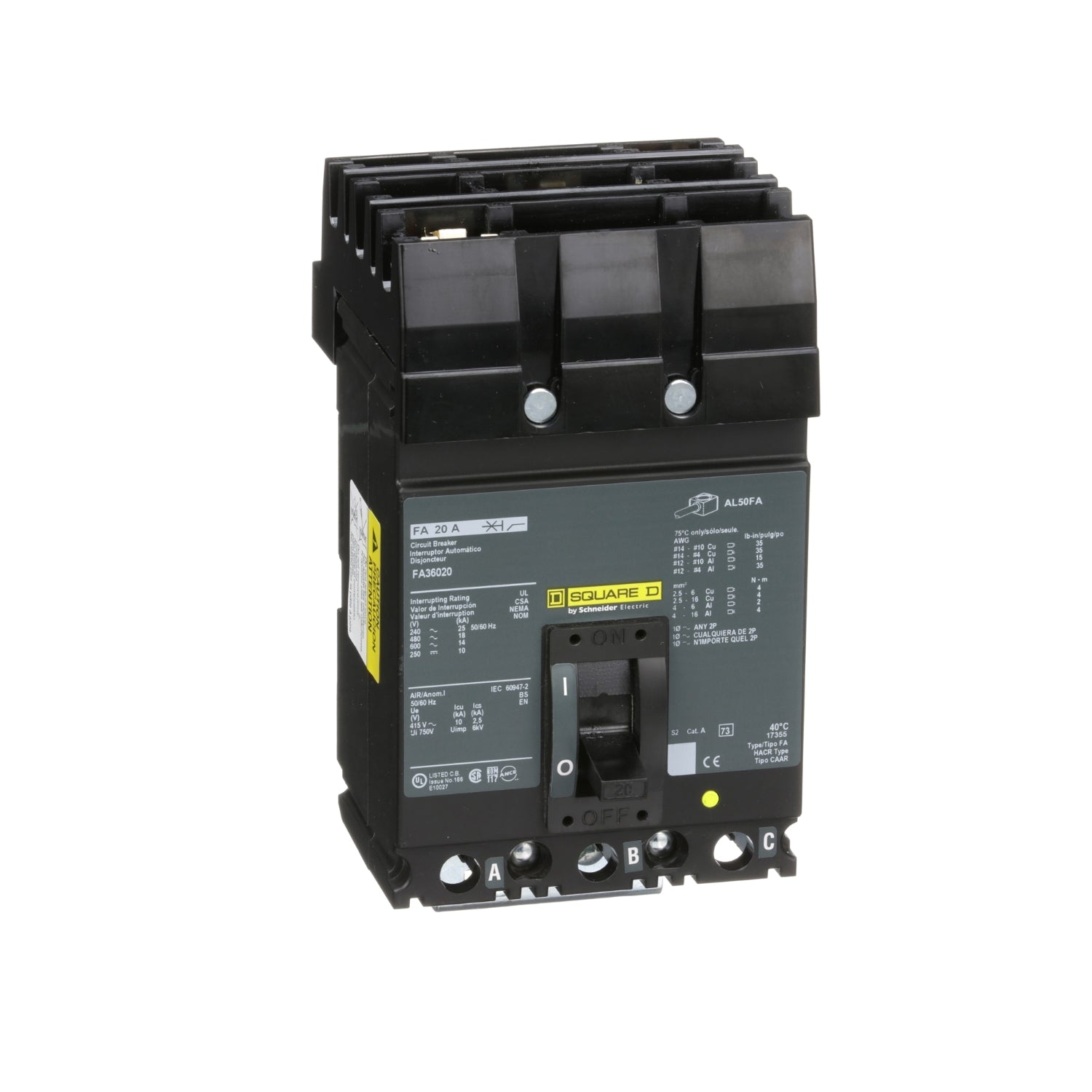 FA36020 | Schneider Electric Circuit Breaker