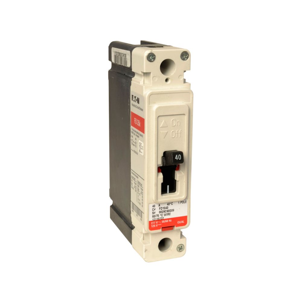 FD1100 | Eaton Cutler-Hammer 1-Pole 100A 277V Bolt-On Molded Case Circuit Breaker