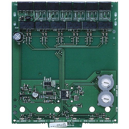 CRF-300-6 | Fire-Lite 6-Relay Control Module with Addressable Form-C Outputs