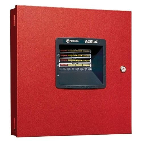 MS-4 | Fire-Lite 4-Zone Conventional Fire Alarm Control Panel, 120 VAC