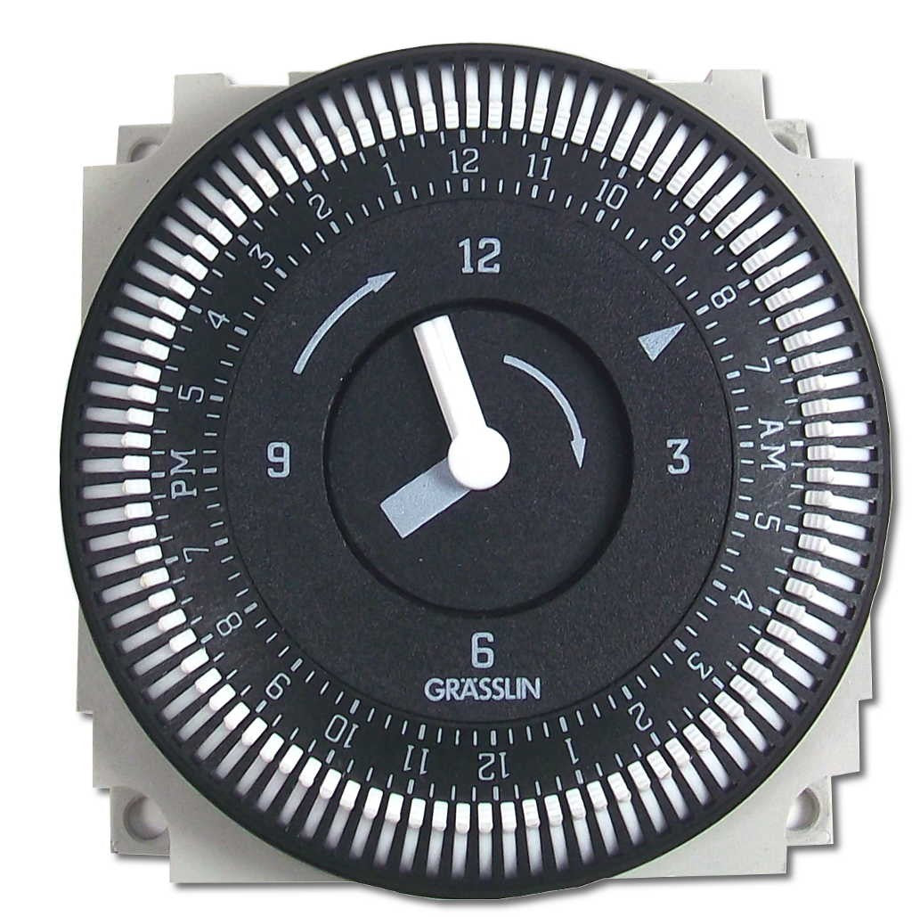 FM/1-STUZ-L | Grasslin Timer by Intermatic FM/1 STUZ-L 24-Hour Timer 01.76.0019.1 (120 Volt)