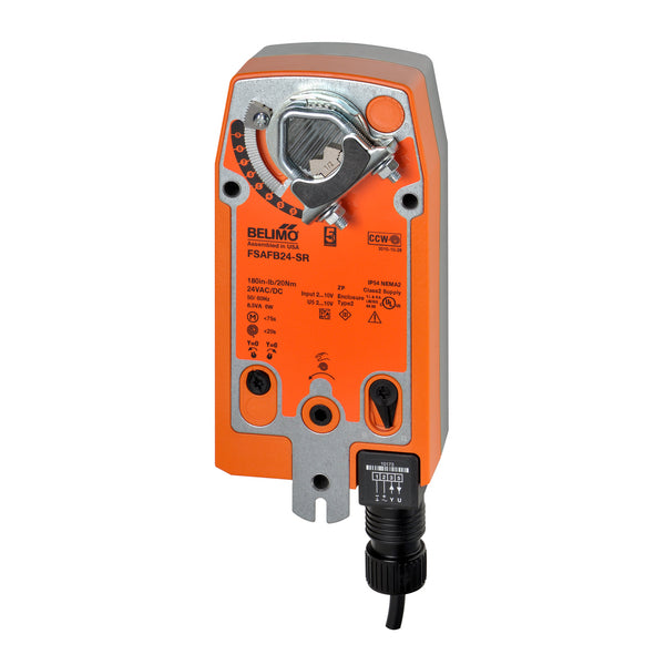 Belimo FSAF24-SR Proportional Spring-Return Fire and Smoke Damper Actuator