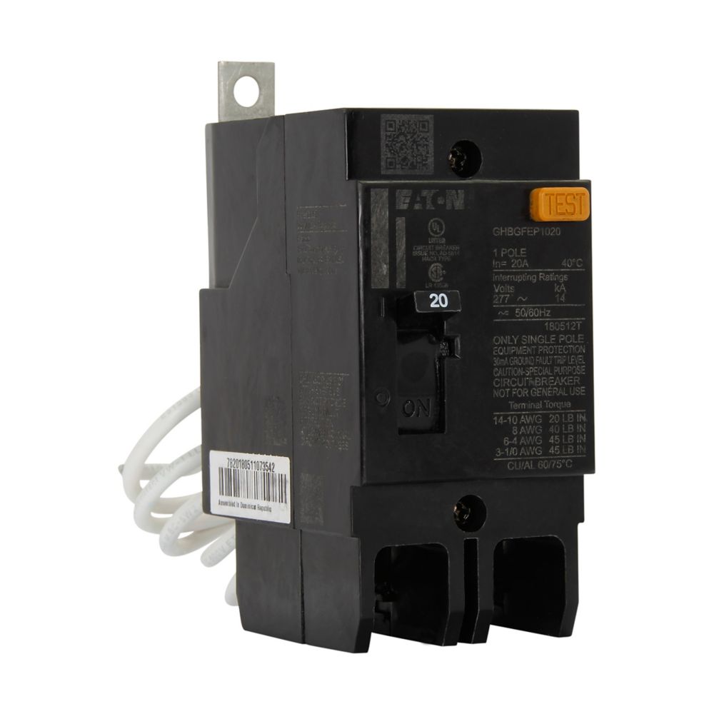 GHBGFEP1030 | Eaton Series C 30A Single-Pole Molded Case Circuit Breaker
