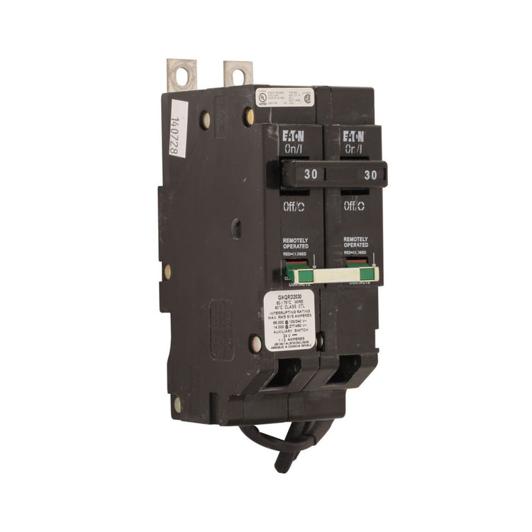 GHQRD2030 | Eaton GHQR 30A 2-Pole Remote Operated Molded Case Circuit Breaker