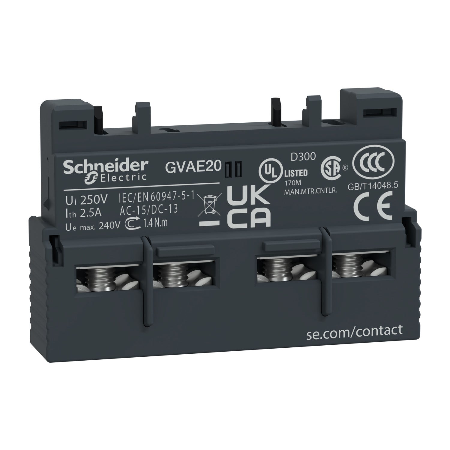 GVAE20 | Schneider Electric Auxiliary Contact