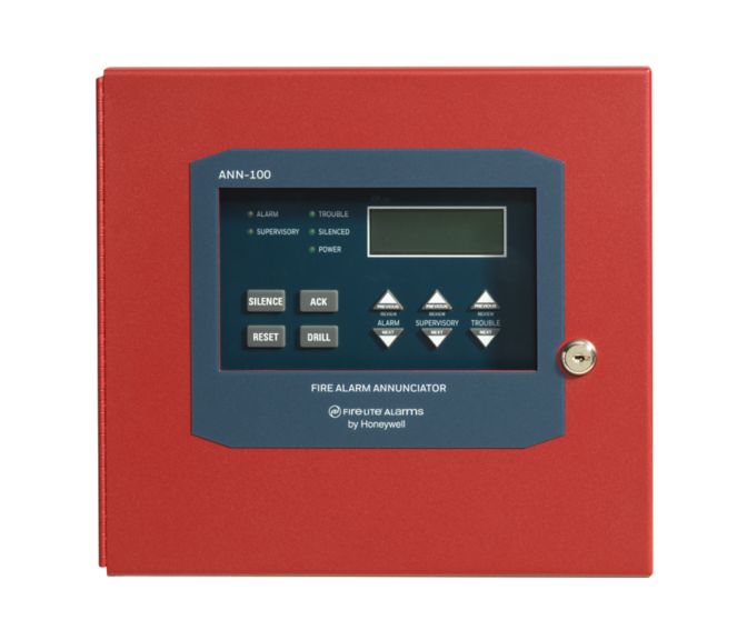 ANN-100 | Fire-Lite Remote Fire Annunciator with LCD Display