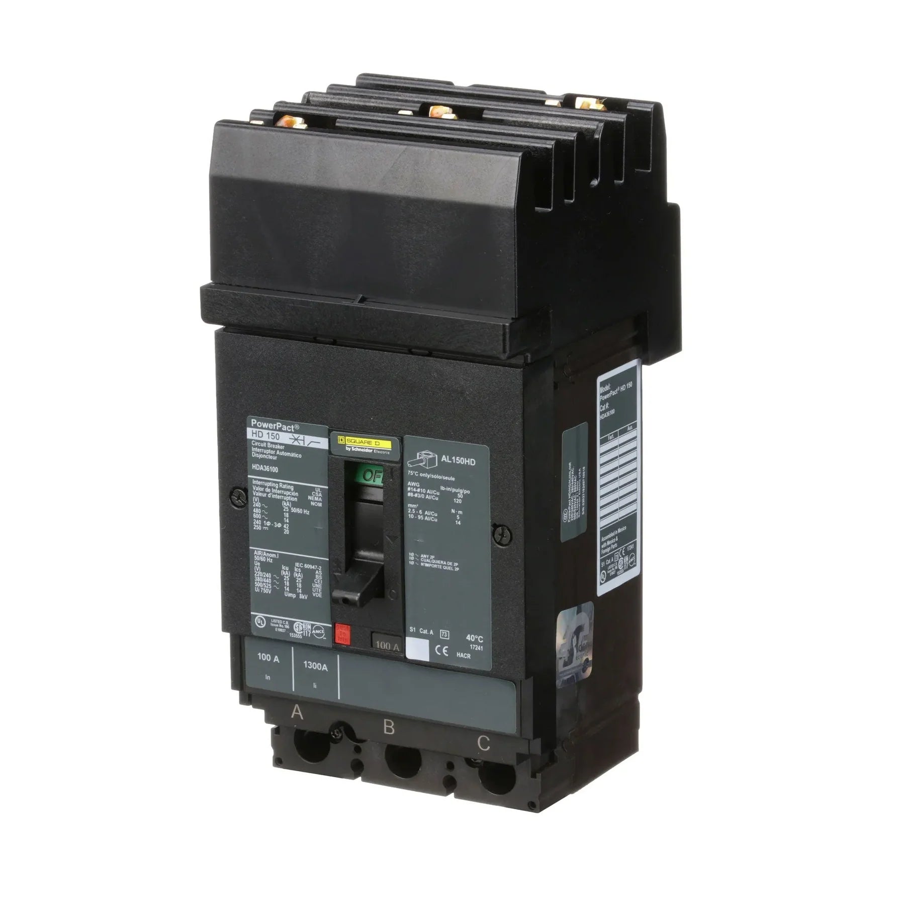 HDA36100 | Schneider Electric Circuit Breaker