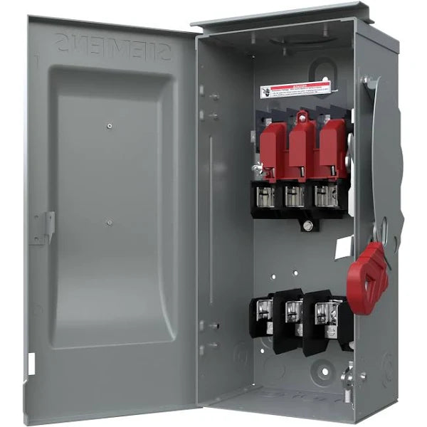HF221NR | Siemens 30 Amp 2 Pole 240 Volt Disconnect and Safety Switch