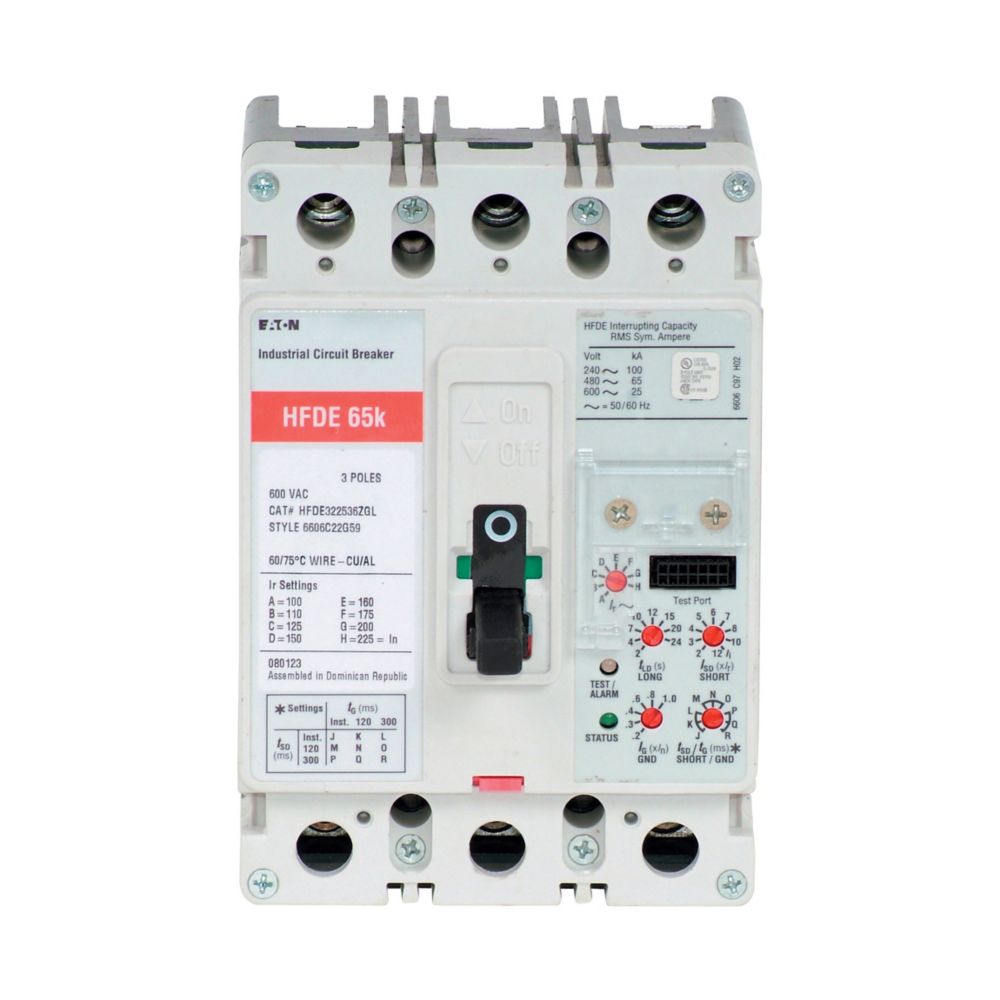 HFDE322532 | Eaton Series C Electronic Molded Case Circuit Breaker