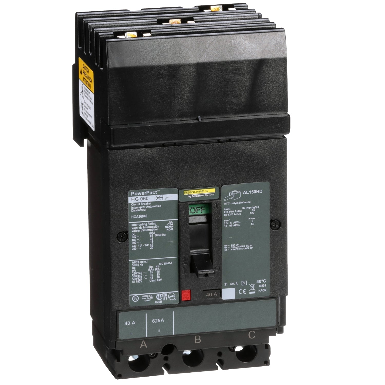 HGA36040 | Schneider Electric Circuit Breaker