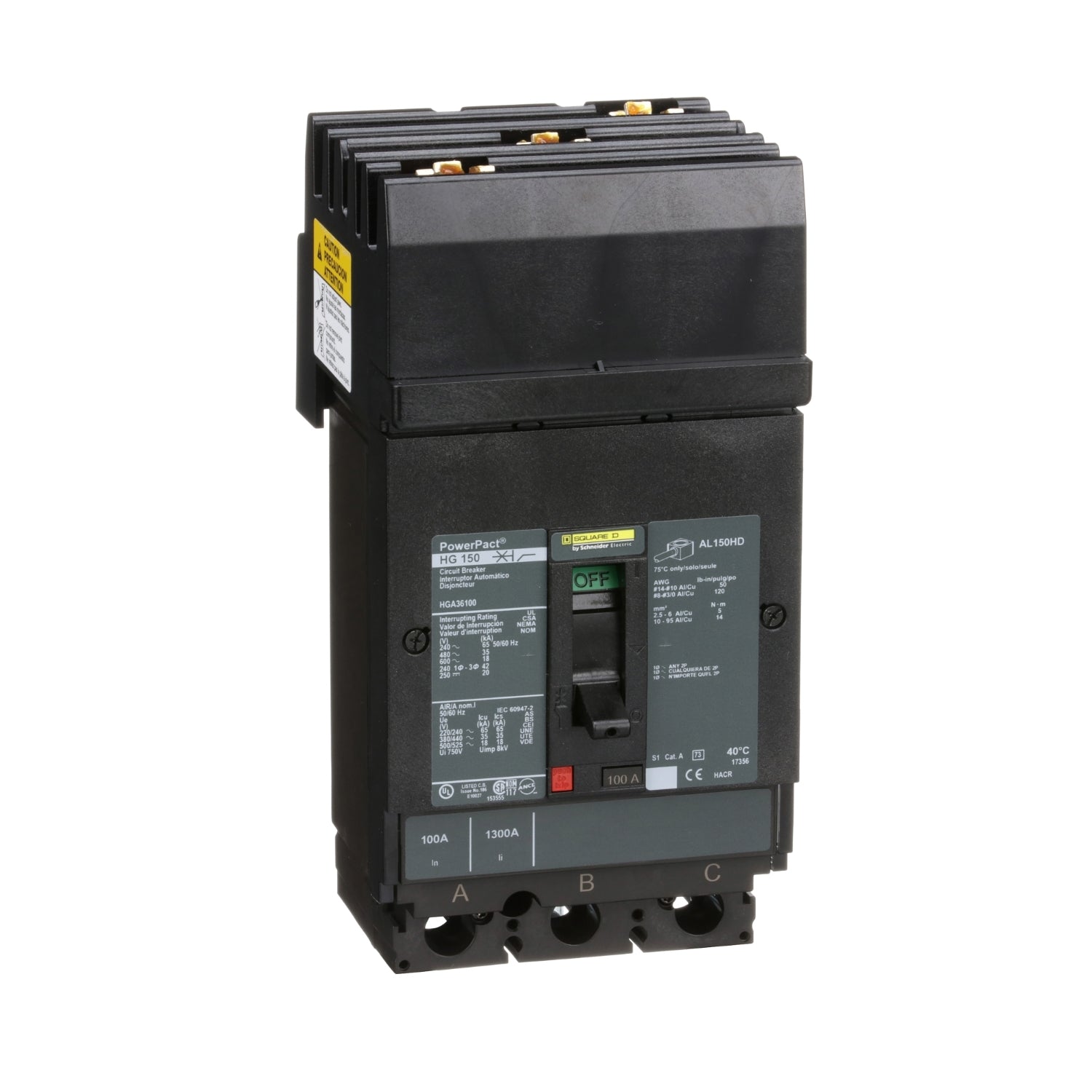 HGA36100 | Schneider Electric Circuit Breaker