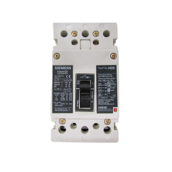 HEB3B100B | Siemens Molded Case Circuit Breaker