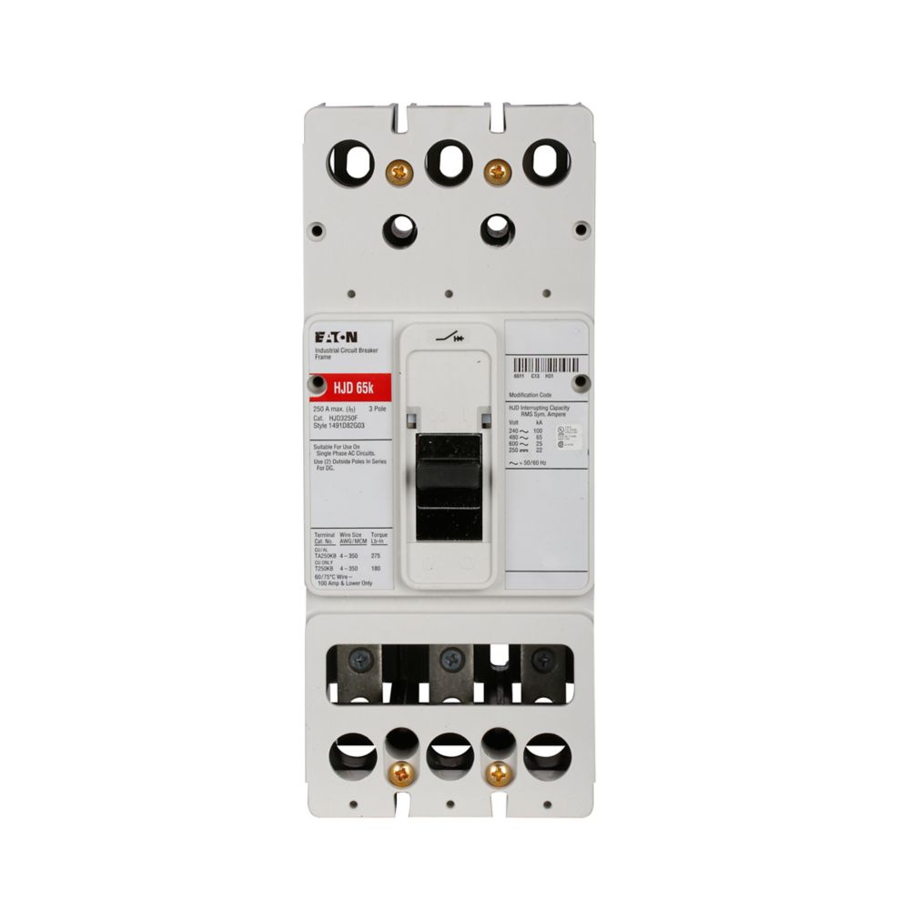 HJD3250F | Eaton Series C Molded Case Circuit Breaker Frame