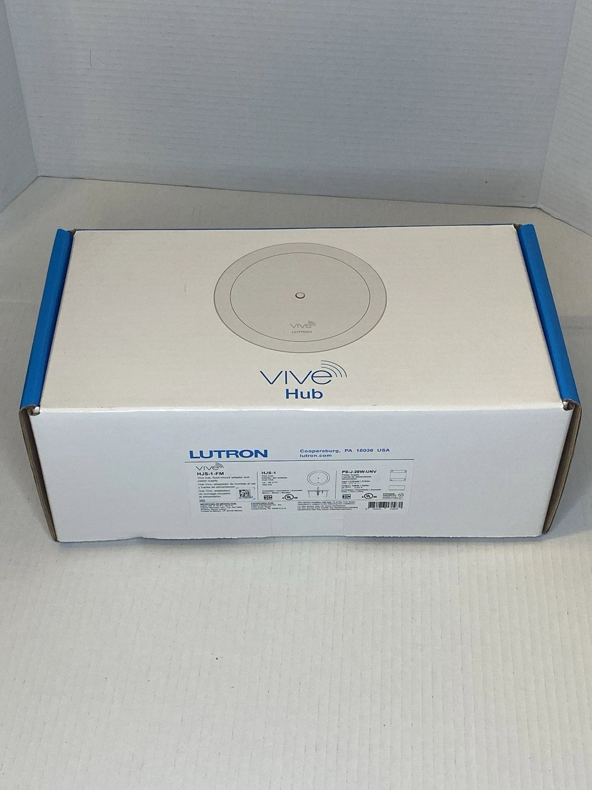 HJS-1-FM | Lutron Standard Vive Hub - Flush Mount