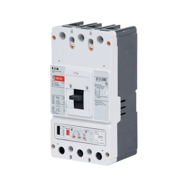 HKD3400F | Eaton HKD Series 400A Molded Case Circuit Breaker for Industrial Power Distribution
