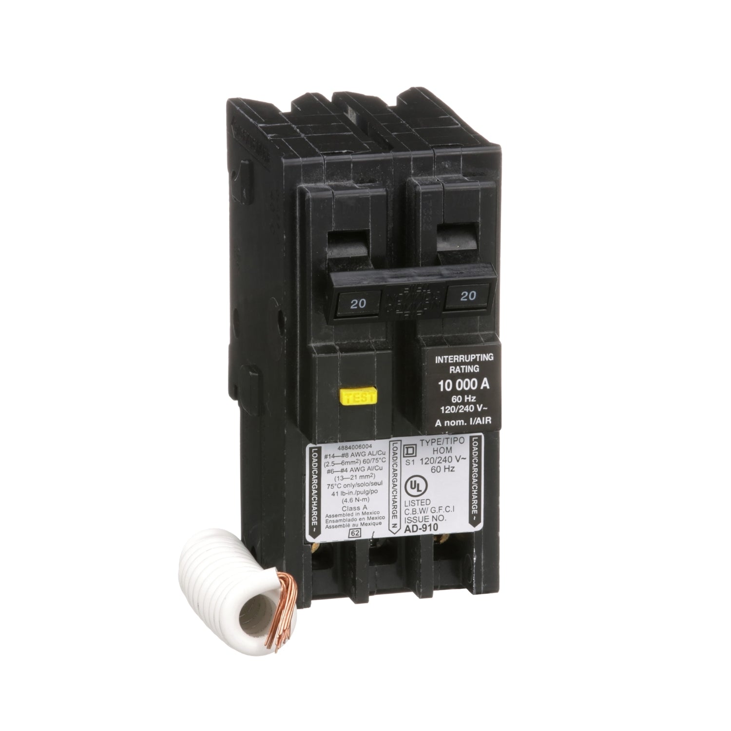 HOM220GFI | Schneider Electric Mini Circuit Breaker