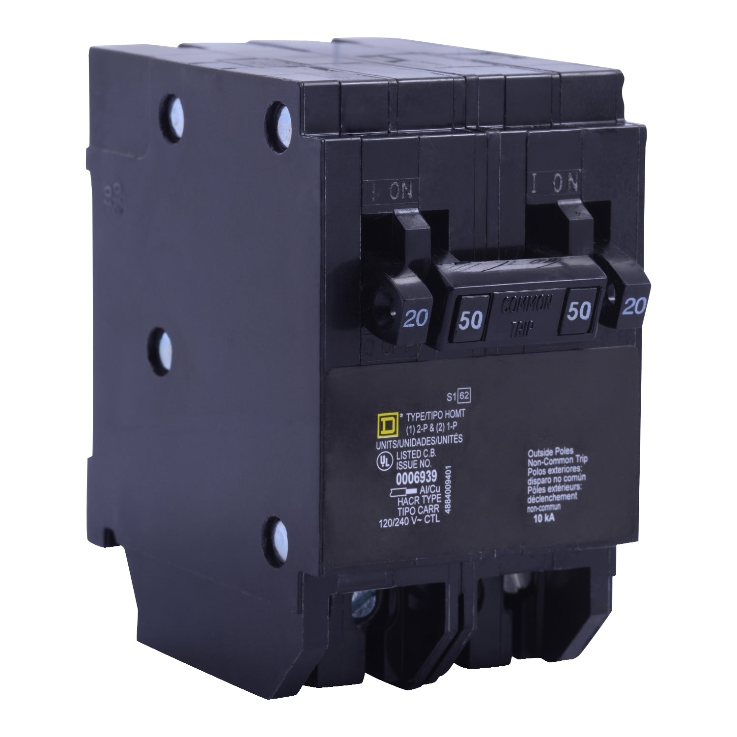 HOMT2020250CP | Schneider Electric Tandem Circuit Breaker, Homeline