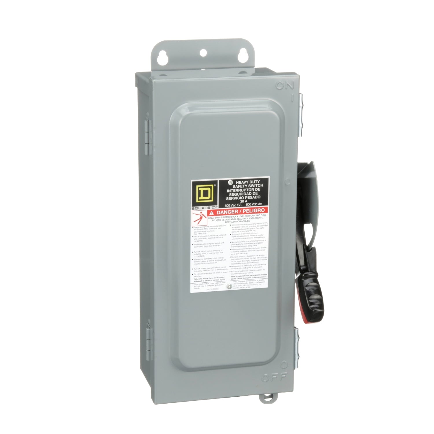 HU361AWK | Schneider Electric Safety Switch, Heavy Duty