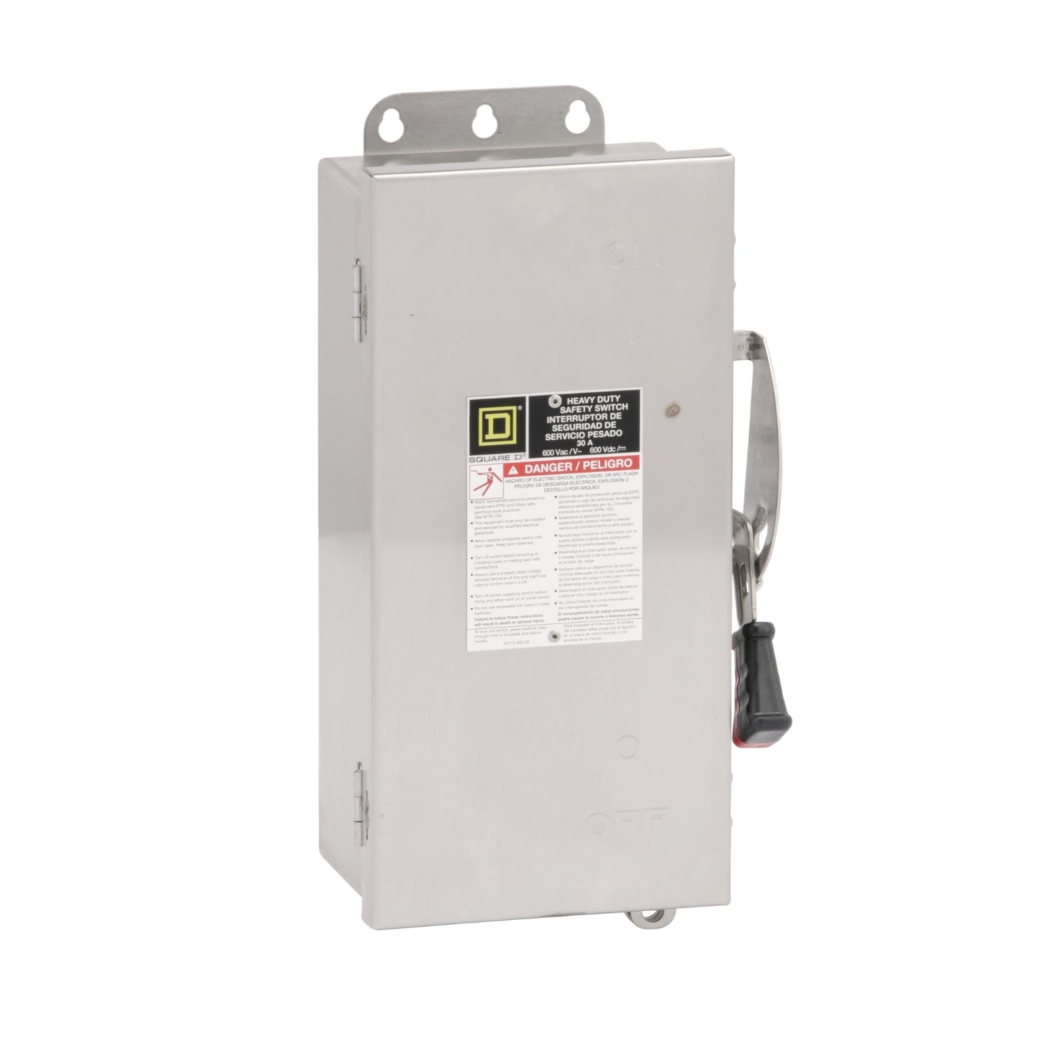 HU361DS | Schneider Electric Safety Switch, Heavy Duty