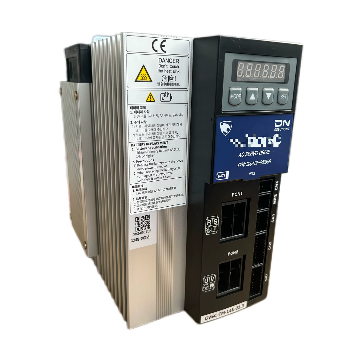 Doosan DVSC-TM-14E 2.5kW 14A 3-Phase AC Servo Drive 300419-00035B