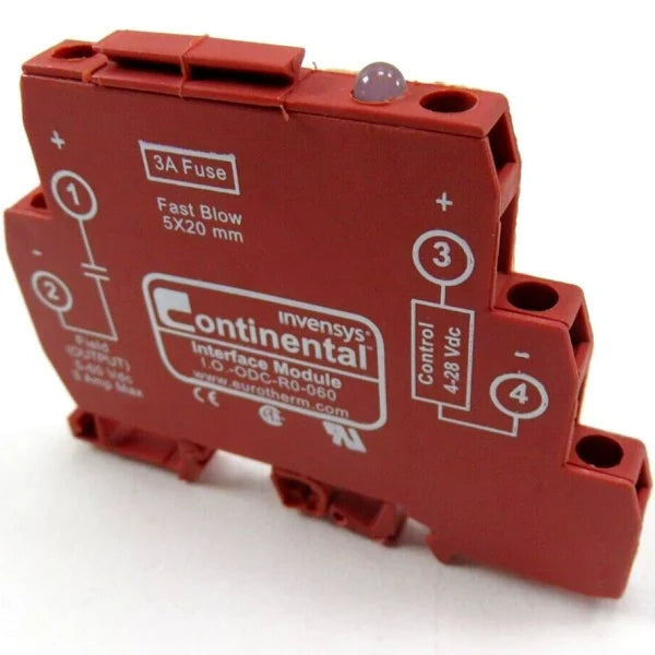 I.O.-ODC-R0-060 | Continental Industries DIN Rail Mounted Mini Output Module