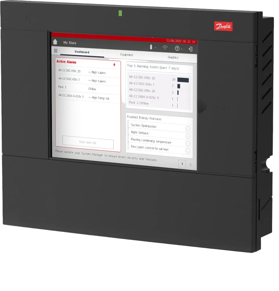 Danfoss 080Z4028 AK-SM 880A Supervisory System Manager with Touchscreen