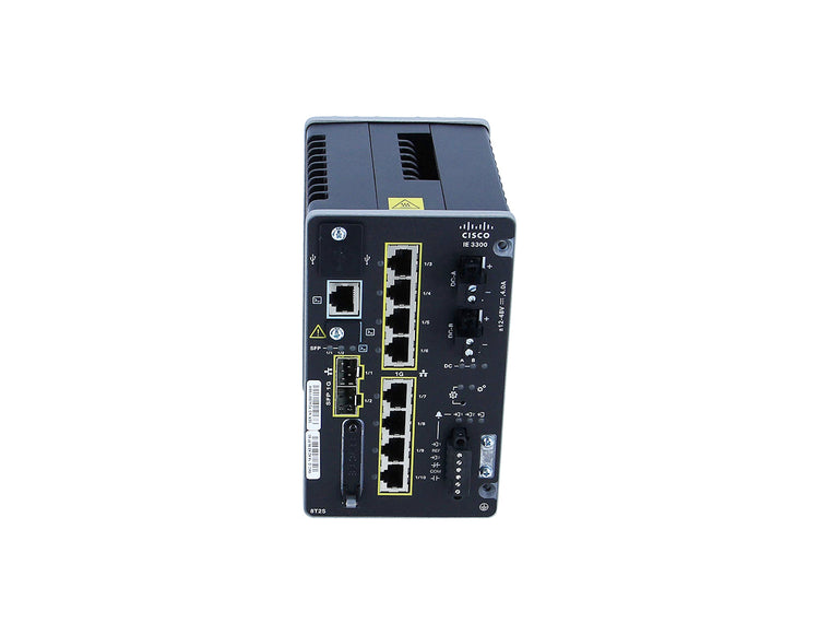 Cisco IE-3300-8T2S-E Catalyst IE3300 Rugged Managed Industrial Ethernet Switch with 8 RJ45 and 2 SFP Ports
