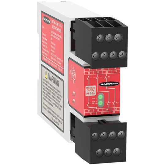 IM-T-9A | Banner Engineering Relay Module for Safety Light Curtain/Control with EDM