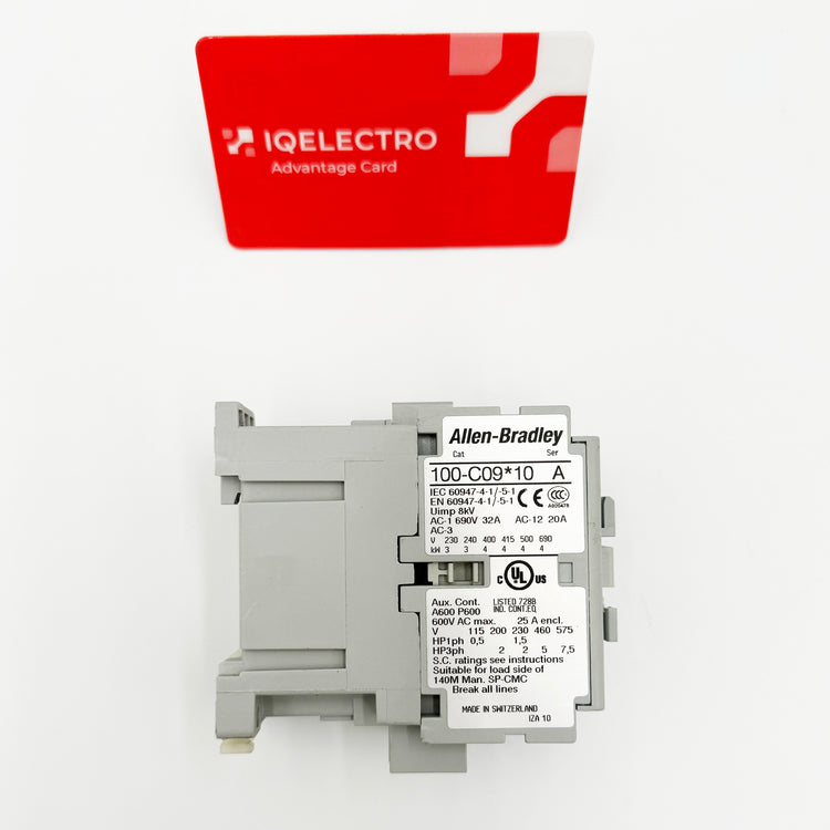 100-C09 | Allen-Bradley 3-Phase IEC Rated Contactor