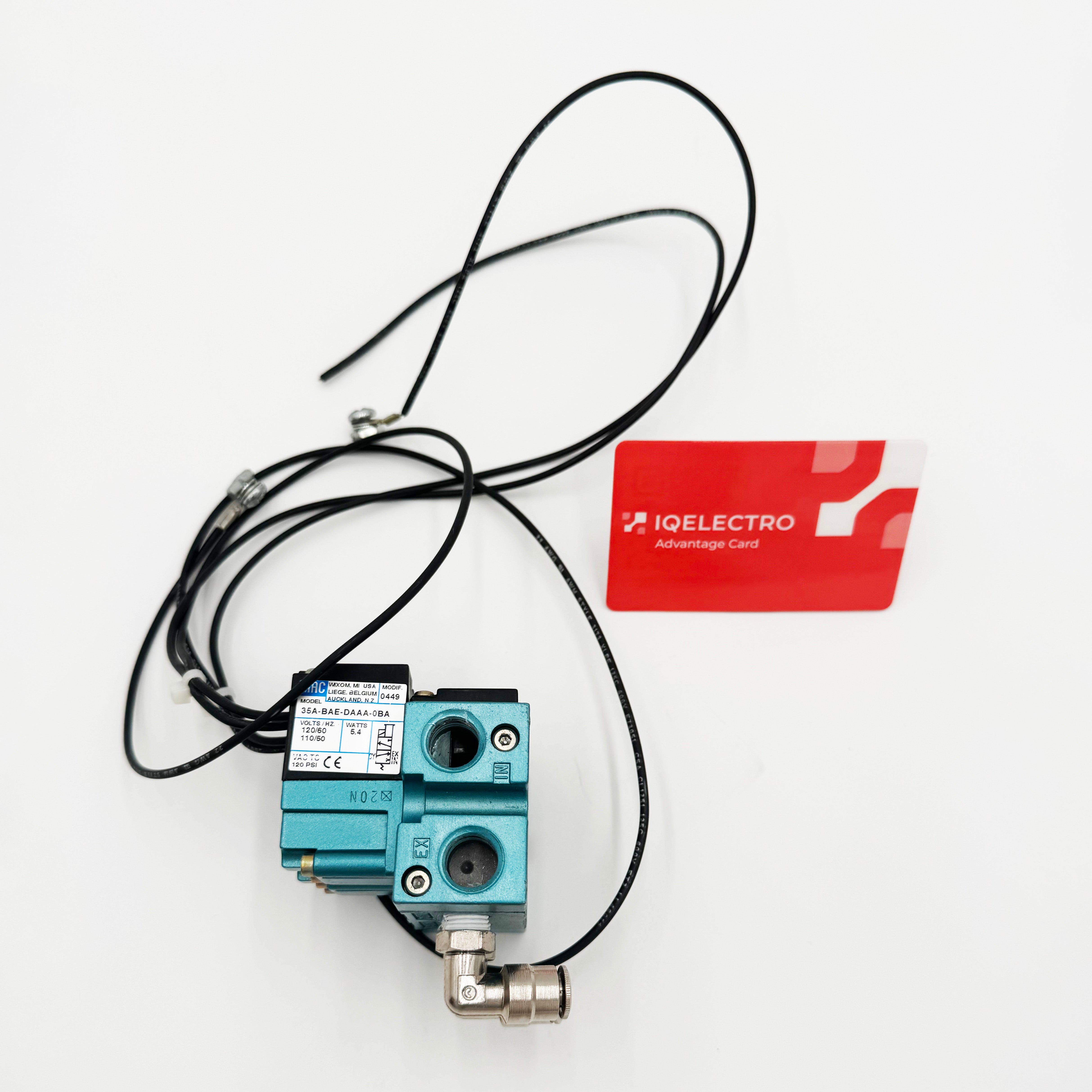 35A-BAE-DAAA-0BA | MAC Valves Solenoid Valve 120PSI 120VAC