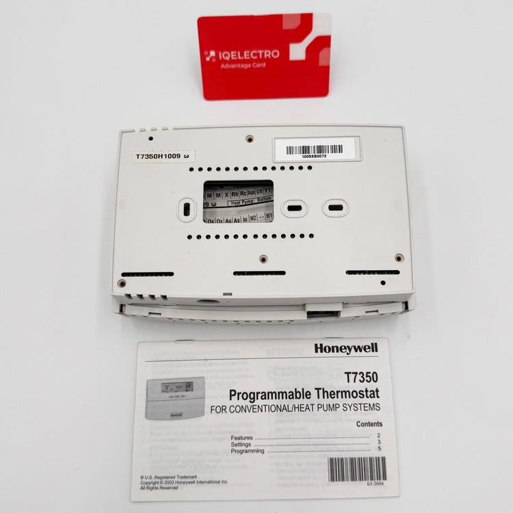 T7350H | Honeywell Communicating Programmable Commercial Thermostat